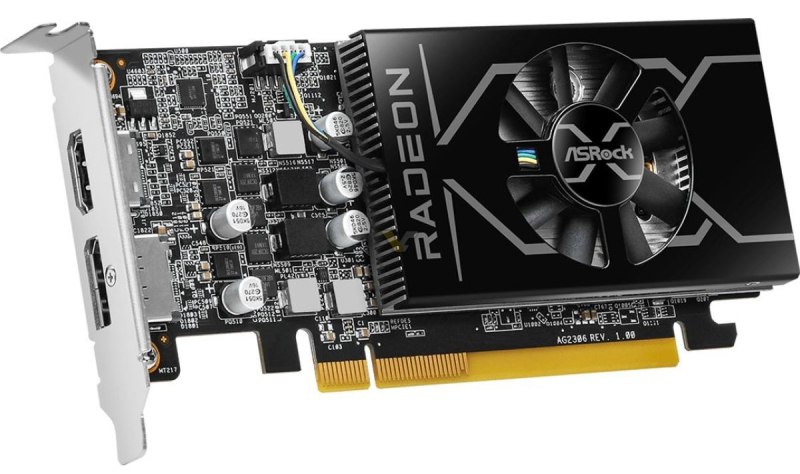 ASRock anunciou o lançamento da placa de vídeo de perfil baixo Radeon RX 6400 Low Profile (RX6400 LP 4G)