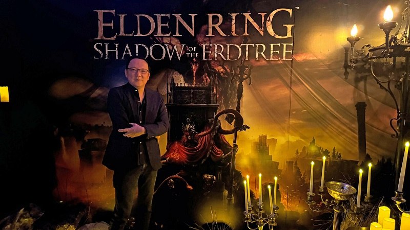 Hidetaka Miyazaki, presidente da FromSoftware e chefe de desenvolvimento do Elden Ring