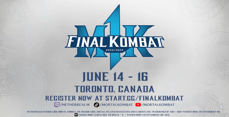 Final do torneio mundial Mortal Kombat será transmitida presencialmente