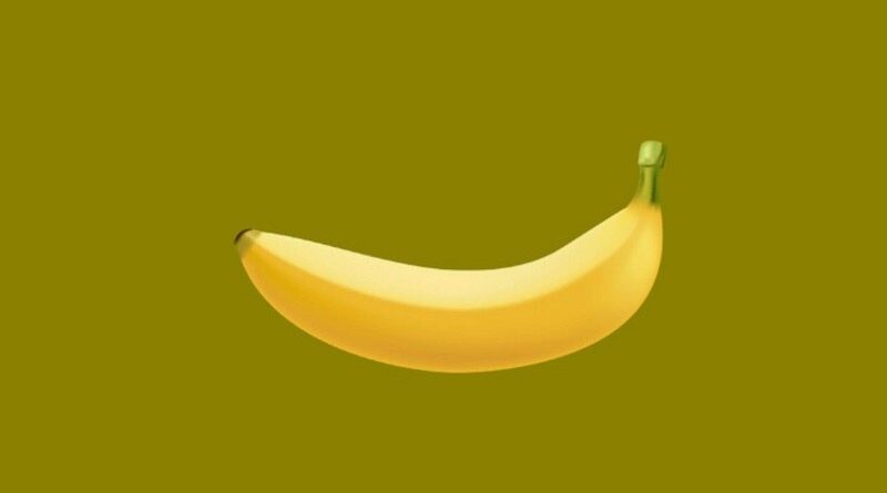 Banana Clicker, um jogo onde os usuários clicam em uma banana na tela para receber diferentes tipos de bananas