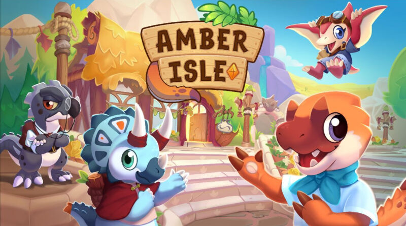 O adorável sim do dinossauros Amber Isle está presente no Steam Next Fest