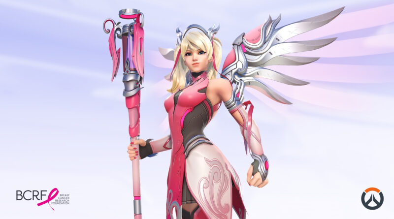 Overwatch 2 está lançando dois visuais de edição limitada da Mercy Rosa