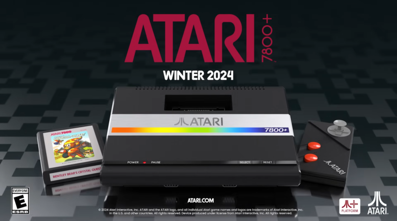 Atari 7800+ é lançado com suporte a cartuchos e HDMI