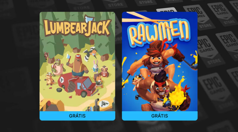 Epic Games libera 2 jogos grátis: RAWMEN e LumbearJack gratuitamente