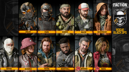 Black Ops 6: todos os operadores e como desbloqueá-los