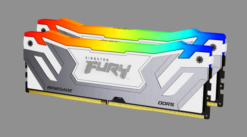 Kingston Fury DDR5 8400MT/s: Confira as novas opções RGB