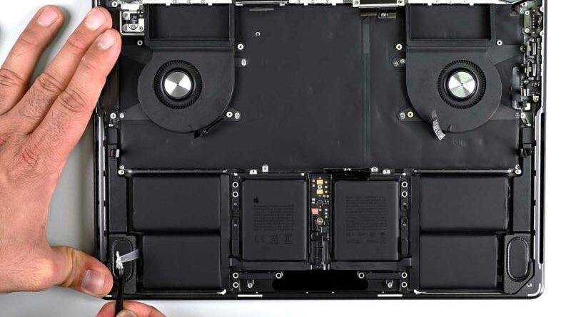 Apple não melhora reparos no MacBook Pro M4 Pro