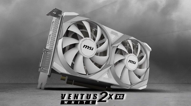 RTX 3050 branca da MSI: desempenho e estilo