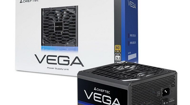 Vega 750W e 850W: Nova fonte da Chieftec com cabos fixos