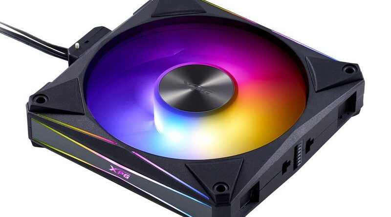 XPG Hurricane Mag fans reversíveis com RGB