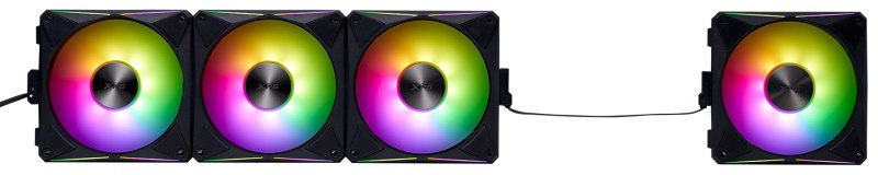 XPG Hurricane Mag fans reversíveis com RGB