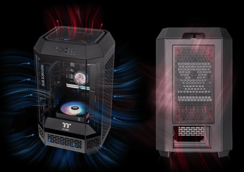 Thermaltake lança case The Tower 250 para sistemas Mini-ITX