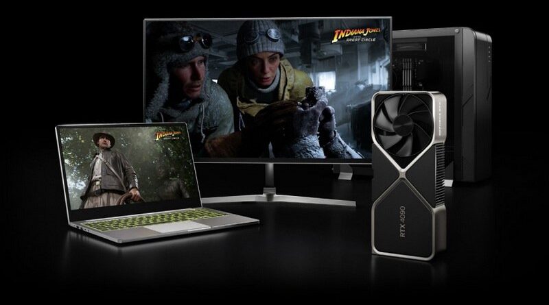 Nvidia dá Indiana Jones com GeForce RTX 4070 e superiores