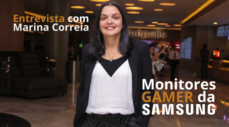 Entrevista: Gerente da Samsung revela os melhores monitores gamers para a Black Friday