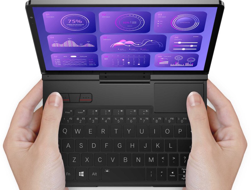 GPD Pocket 4 chega com chips AMD e tela rotativa 2.5K