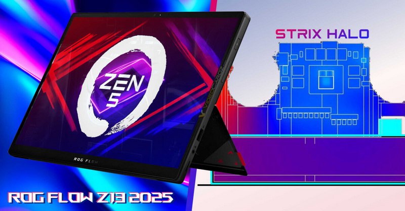 Asus lançaRÁ ROG Flow Z13 com tela IPS 13,4" e Ryzen Strix Halo