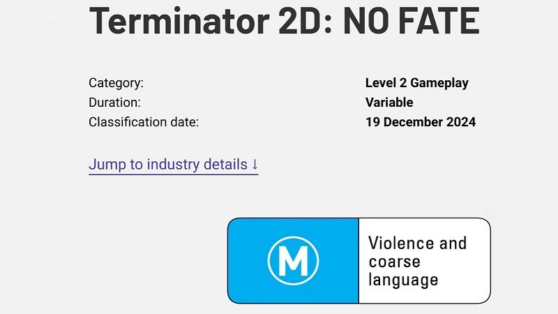 Novo jogo Terminator 2D pode ser anunciado em breve