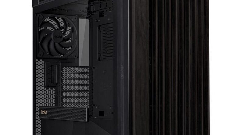 Asus lança gabinete ProArt PA401 Wood Edition com madeira natural