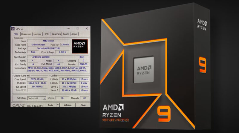 AMD prepara Ryzen 9 9950X3D para anúncio na CES 2025