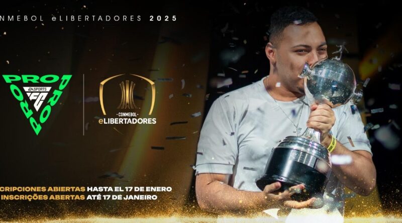 CONMEBOL eLibertadores 25 é Revelada para o EA Sports FC Pro