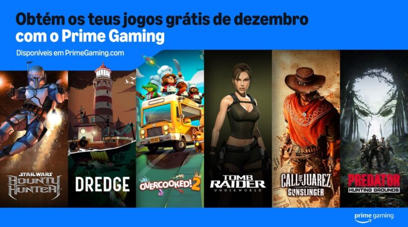 Atualização do conteúdo de dezembro do Prime Gaming 