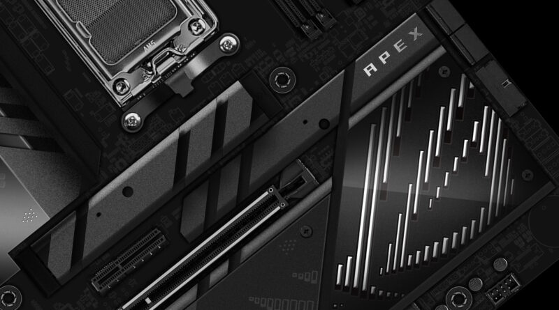 Asus lança ROG Crosshair X870E Apex para overclockers Ryzen