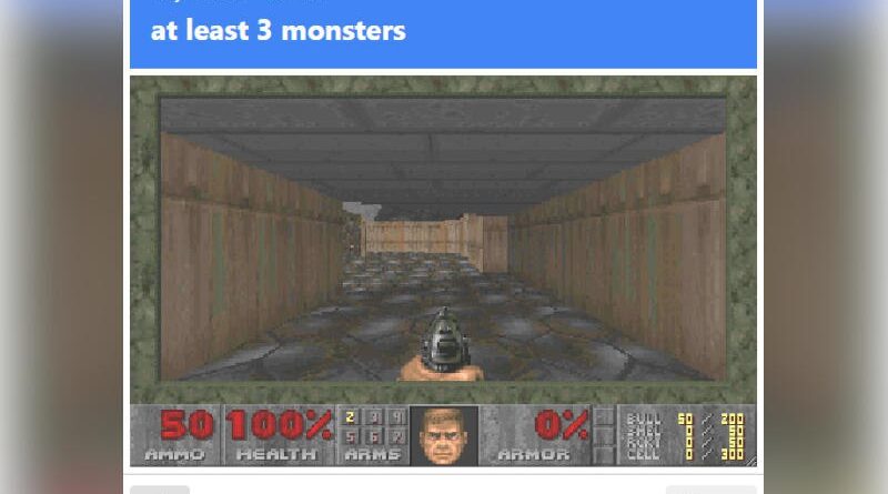 Matar monstros em Doom: O CAPTCHA mais difícil já criado