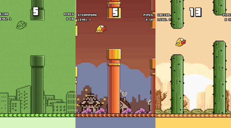 Flappy Bird retorna ao Android como exclusivo da Epic Games Store Mobile, com anúncios e compras de capacetes; novos conteúdos chegam até o fim de 2025.