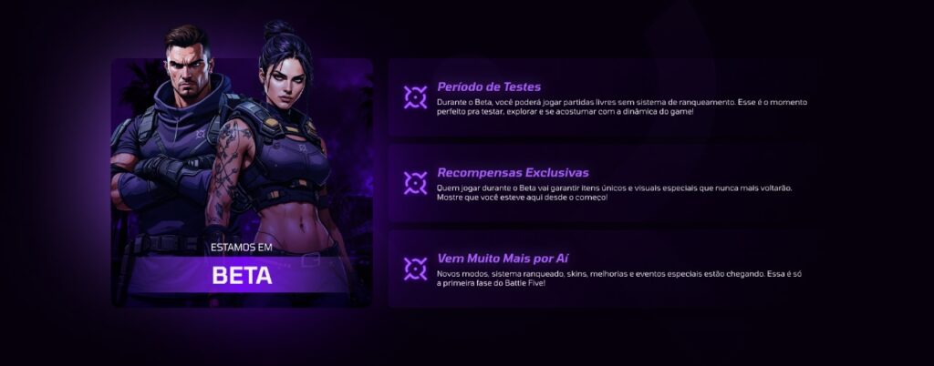 Battlefive transforma GTA em eSport com torneios automatizados, rankings, prêmios e suporte profissional para jogadores e equipes.