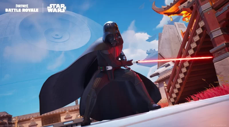 Darth Vader chega ao Fortnite como chefe jogável. Após derrotá-lo, jogadores podem recrutá-lo e interagir por meio de uma IA que recria a voz de James Earl Jones.