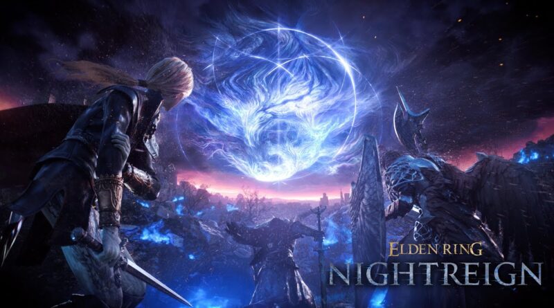 Executor empunhando katana amaldiçoada em Elden Ring: Nightreign