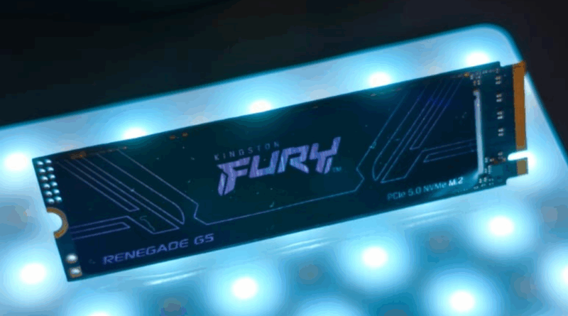 Kingston FURY Renegade G5 chega ao Brasil com velocidades de até 14.800 MB/s, ideal para gamers e profissionais, com desempenho extremo.