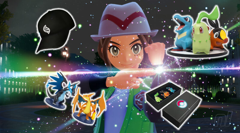 Miniatura dos iniciais Chikorita, Tepig e Totodile como bônus de pré-venda de Pokémon Legends: Z-A