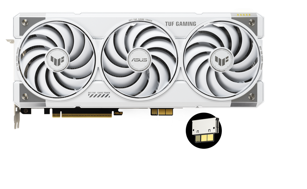 ASUS lança RTX 5070 Ti BTF com conector GC-HPWR removível e design branco. Modelo chega no terceiro trimestre com foco em compatibilidade e estética.