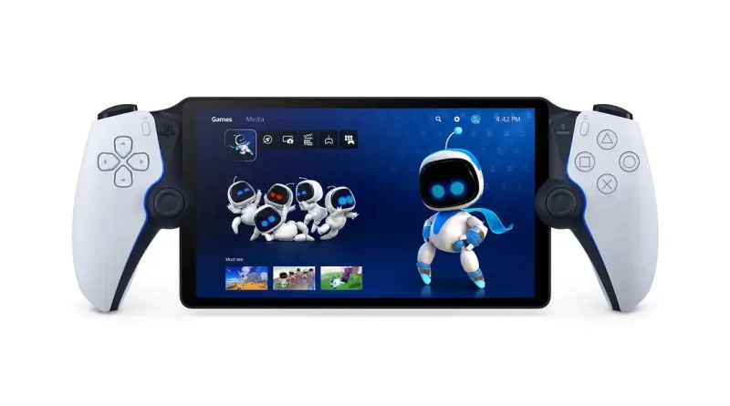 conceito de novo PlayStation portátil com IA e RAM avançada