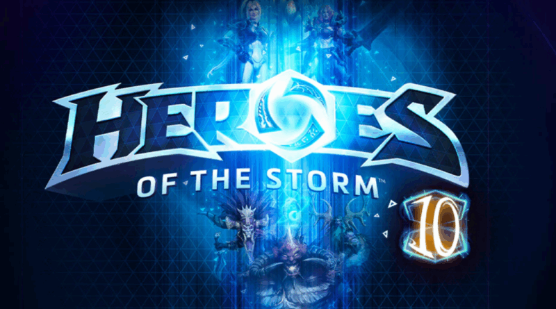imagem de Heroes of the Storm com heróis liberados e visual de Thrall