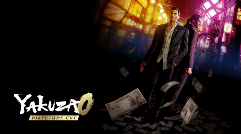 imagem promocional de Yakuza 0 Director’s Cut no Nintendo Switch 2